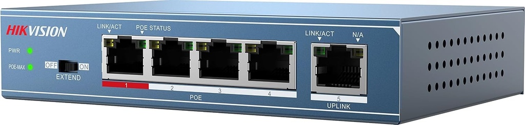 Hikvision DS 3E0105P E/M B Fast Ethernet Unmanaged PoE Switch Switch 1 GBps Network Equipment
