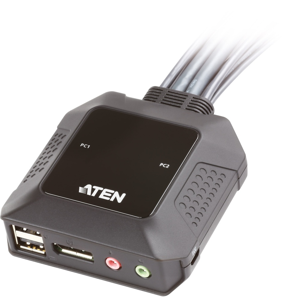 ATEN CS22DP 2560 x 1600 pixels 6.5 W Black Input Device Accessories