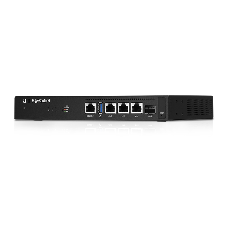 Ubiquiti EdgeRouter 4 Router Router Fiber Optic Network Equipment