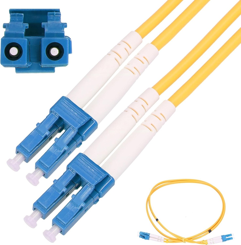Extralink LC/UPC-LC/UPC Patchcord Single Mode Duplex G652D Cable Network Cables & Adapters