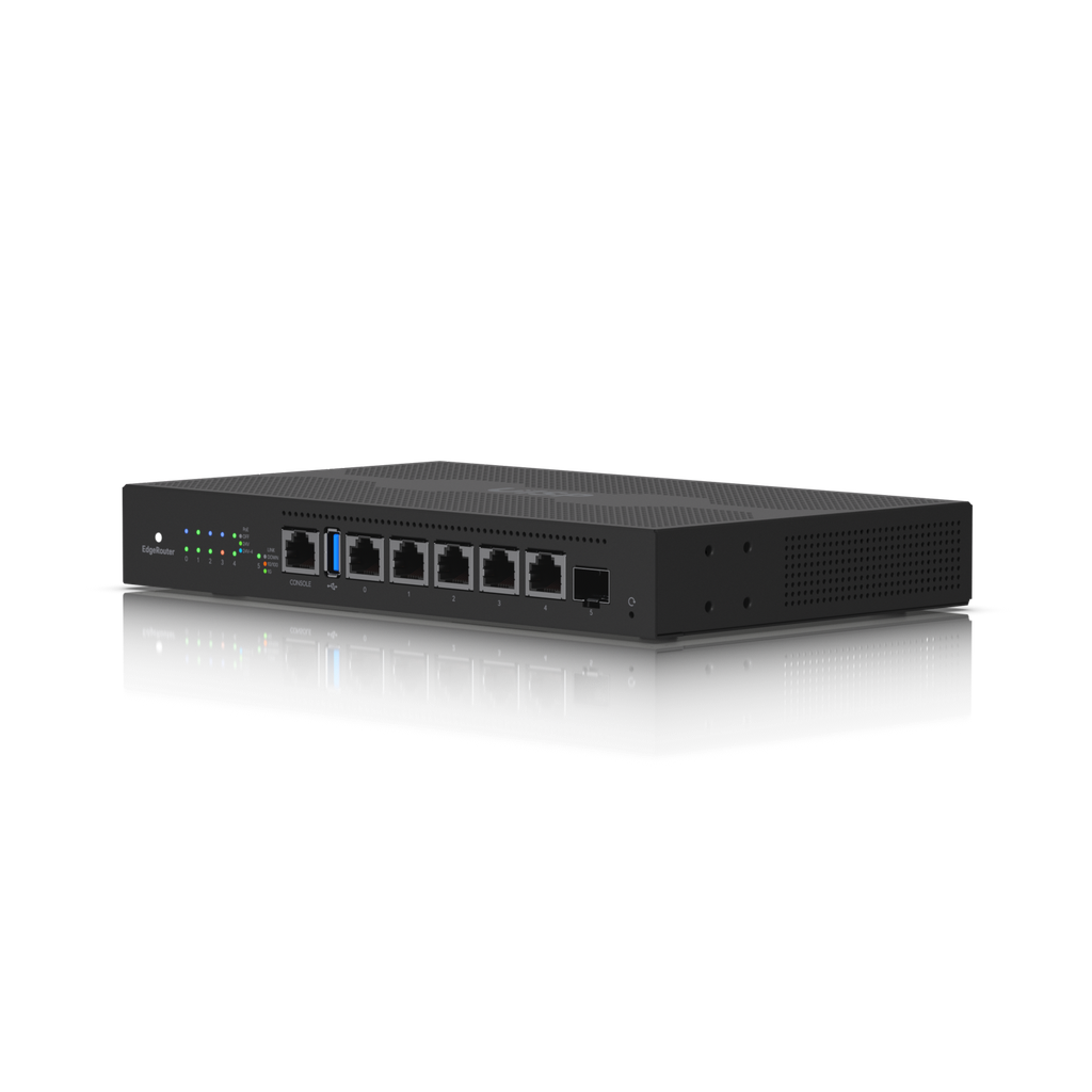 Ubiquiti EdgeRouter 6P Router PoE Support Router Wi-Fi Network Equipment