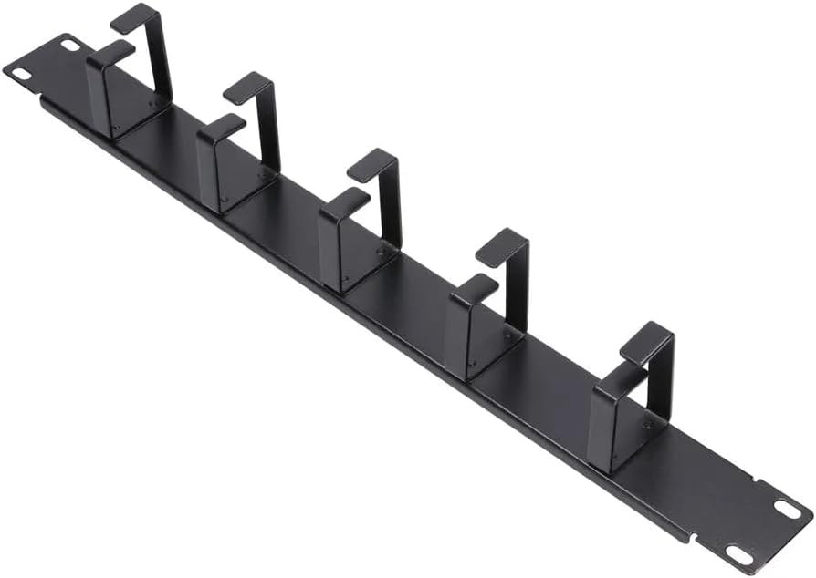 Extralink Kabelorganizer Black Kabelmanagementtafel Rack Accessories