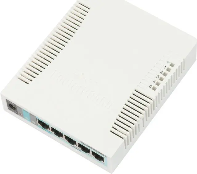 MikroTik RB260GS Switch managed 1 x Mini-PCI Network Equipment