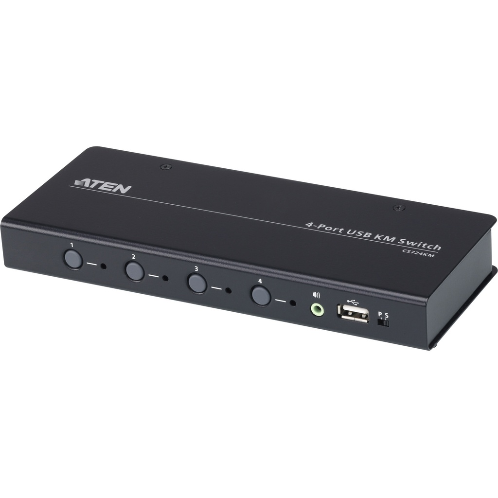 [6396750000] ATEN CS724KM USB KM Switch Boundless Kvm Switch 4-port KVM Switches