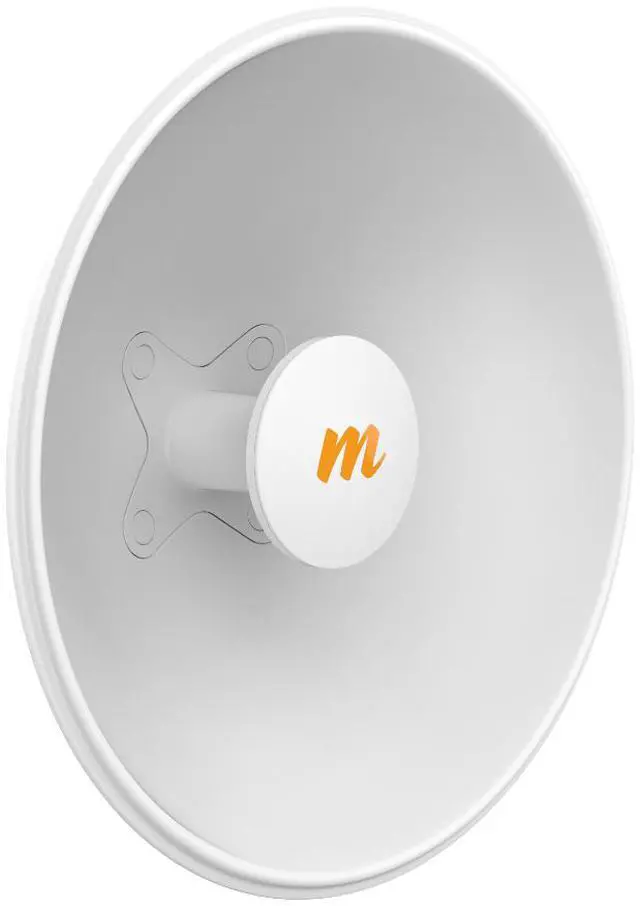 [6791995000] Mimosa N5-X25 dish Twist-on antenna 25dBi 400 mm 2-pack Fiber Optic 1,500 Mbps Interface Cards