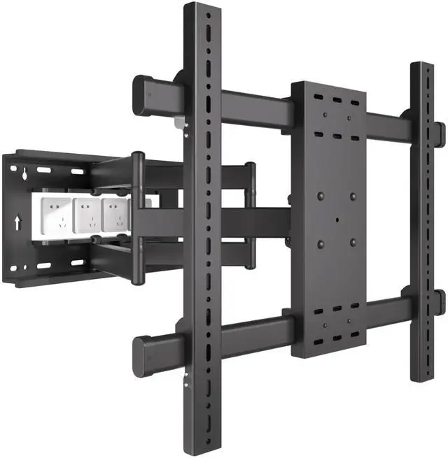 [6890612000] Extralink Rackmount cabinet 15U 600x600 Black wall mounted Wall mounted rack 15U 60 kg Key lock Rack rails Black Racks