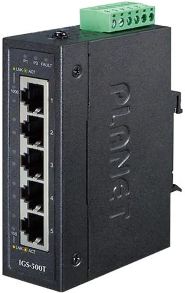 Planet IGS-500T Switch unmanaged 5 x/1000 1 GBps Network Equipment