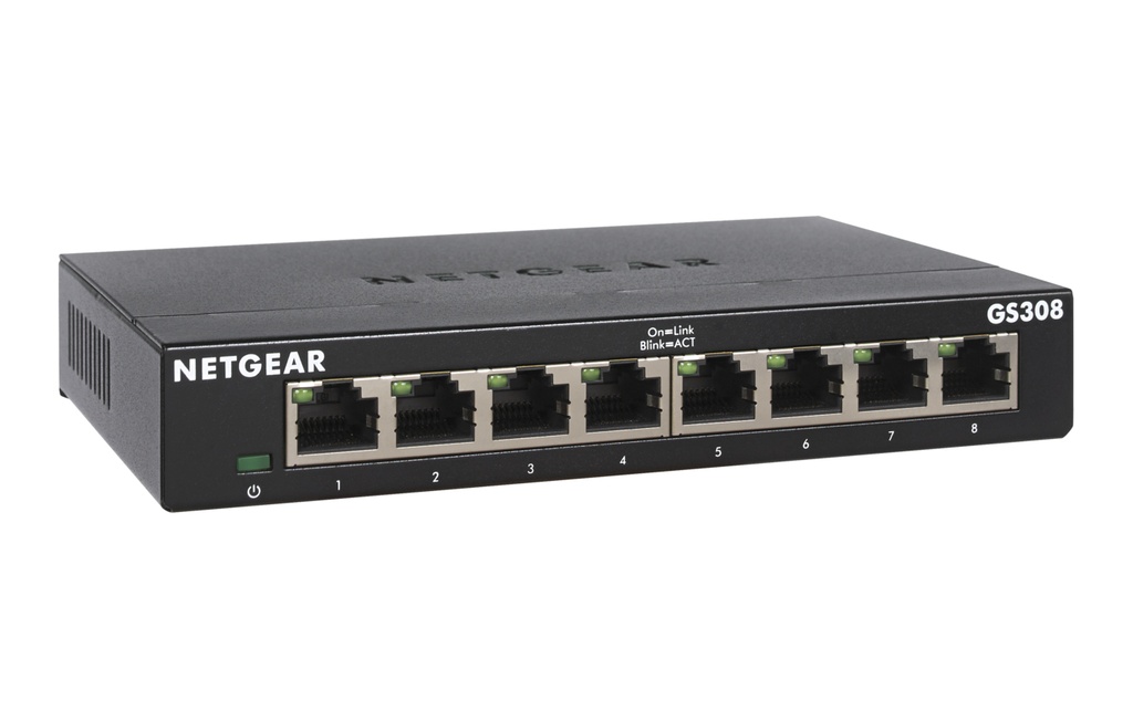 Netgear Unmanaged Switch GS308 Switch Copper Wire Network Equipment