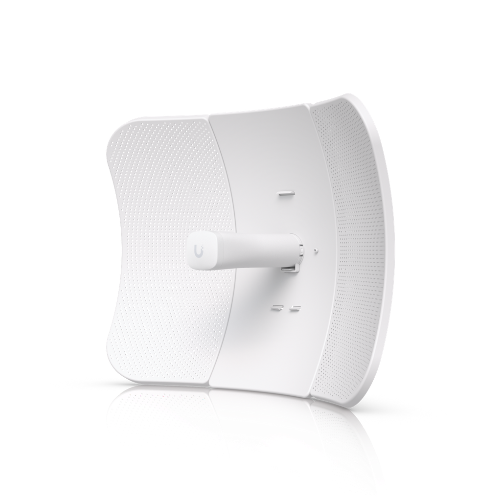 Ubiquiti LBE 5AC LR 26 dBi 10/100/1000Base-T(X) 64 MB DDR 2 Directional antenna White Network Equipment