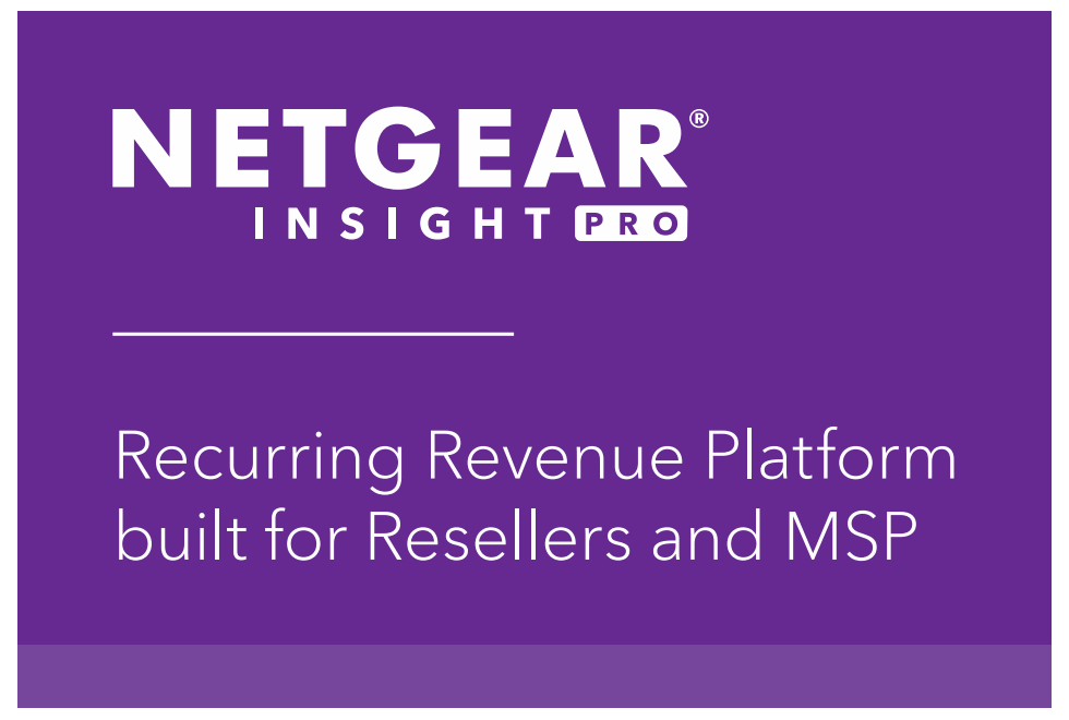Netgear NPRSNG1P-10000S Insight Pro 1 DEVICE SUBR Subscription License Electronic/Key Only Software