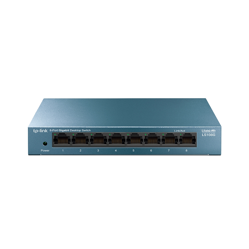 TP-LINK LS108G LiteWave desk-top Switch Switch 1 GBps Network Equipment