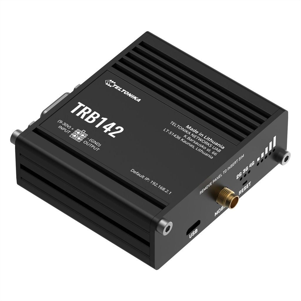 Teltonika TRB142 LTE RS232 Gateway Gateway Wi-Fi Network Equipment