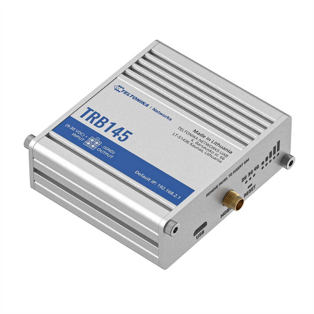 Teltonika TRB145 LTE RS485 Gateway Gateway Wi-Fi Network Equipment