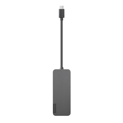 Lenovo 4X90X21427 USB 3.2 Gen 2 (3.1 Gen 2) Type-C USB 3.2 Gen 1 (3.1 Gen 1) Type-C 20000 Mbit/s gray USB Windows 10 USB Hubs