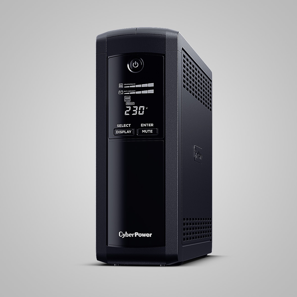 CyberPower Systems CyberPower Tracer III VP1600ELCD-FR Line-Interactive 1.6 kVA 900 W Sine 167 V 295 V Power Supplies