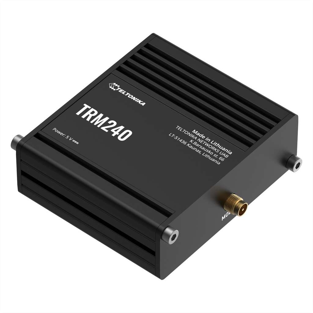 Teltonika TRM240 Industrial LTE Modem Router Wi-Fi Network Equipment