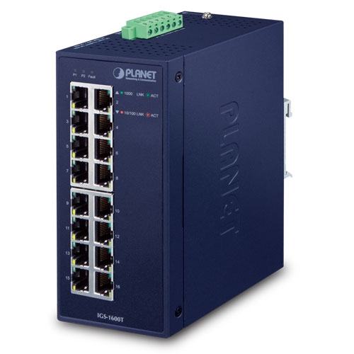 Planet Industrial/1000T Switch Switch 0.1 GBps Network Equipment