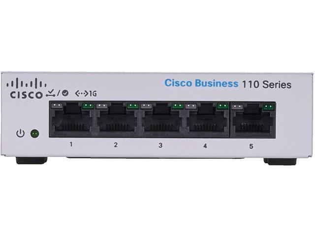 Cisco CBS110 Unmanaged GE Switch Copper Wire Network Equipment