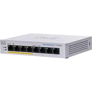 Cisco Business 110 Series 110 8Pp D Switch 8-porte PoE Switch 0.1 GBps Network Equipment