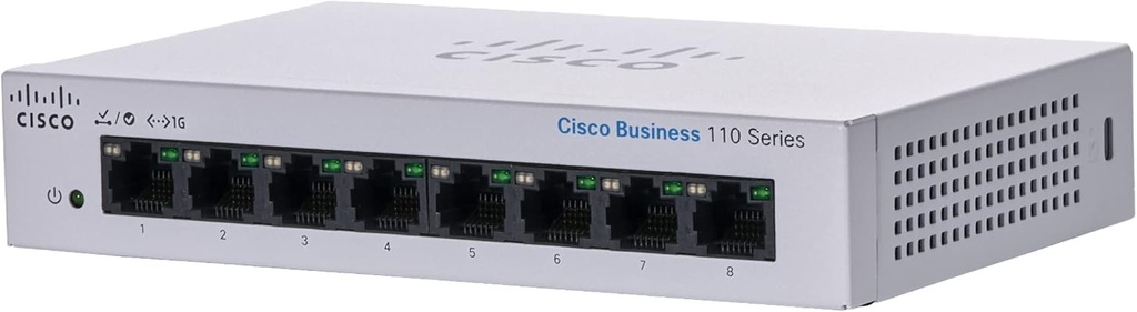 Cisco Cbs110 8T D EU Cbs110 Unmanaged GE desk-top network Switch 10 Switch Copper Wire Network Equipment