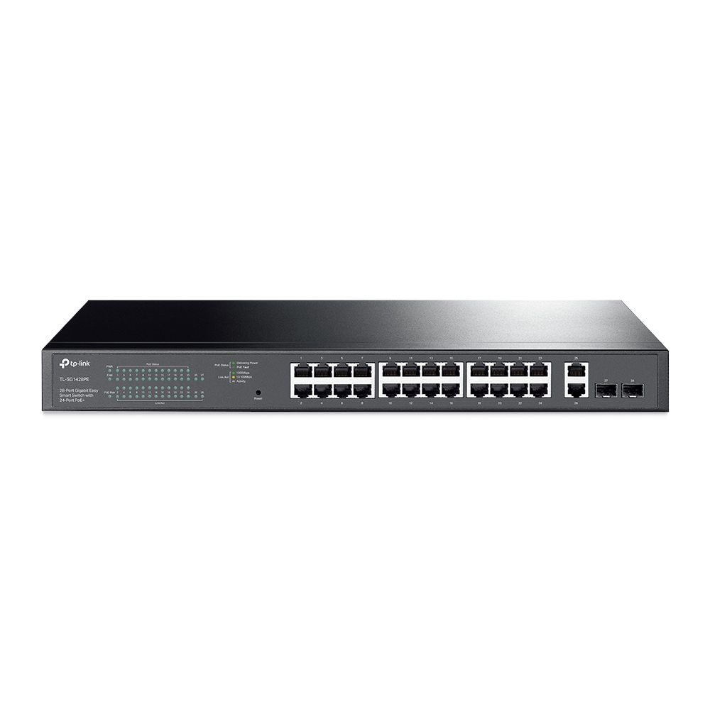 TP-LINK SG3428 TL-SG3428 JetStreamT L2+ Managed Switch with 4 SFP Switch 1 GBps Network Equipment