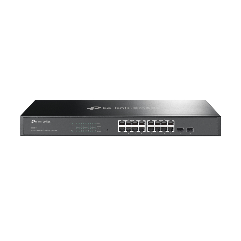TP-LINK JetStream Smart Switch with 2 Gigabi t SFP Slots Switch Fiber Optic Network Equipment