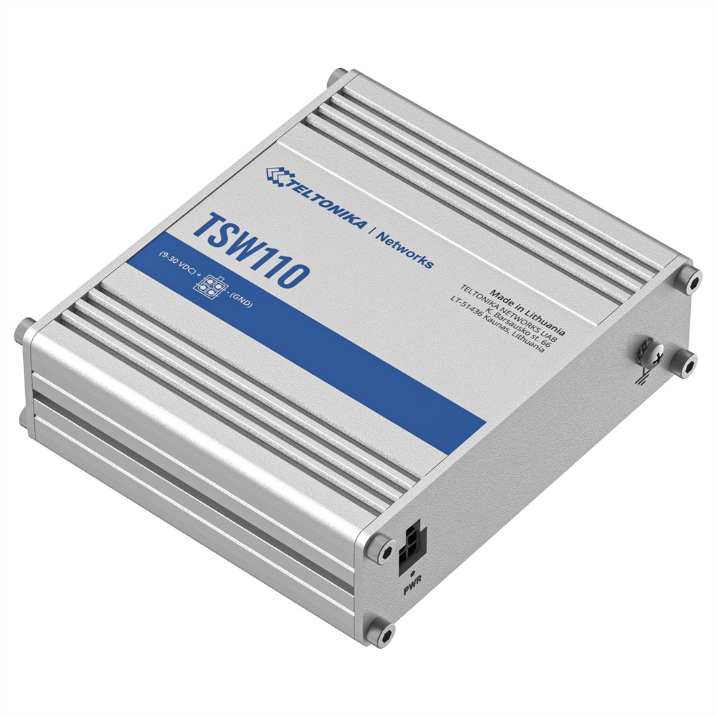 Teltonika TSW110 Switch unmanaged 1 GBps Network Equipment