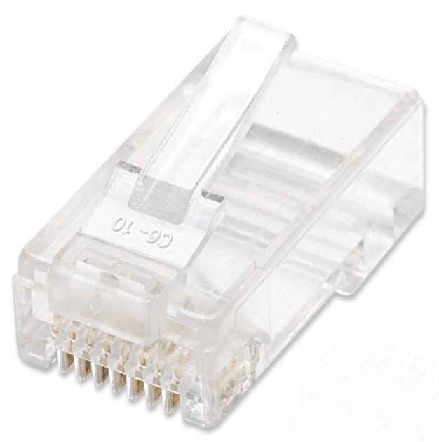 Intellinet Modular Plug Netzwerkanschluss RJ-45 M UTP Cat 5e pack with 100 Cable Network Cables & Adapters