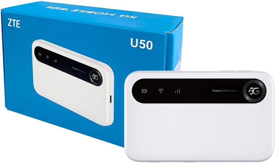 ZTE U50 mobiler Hotspot Router 5G Wi-Fi white Router Wi-Fi Network Equipment