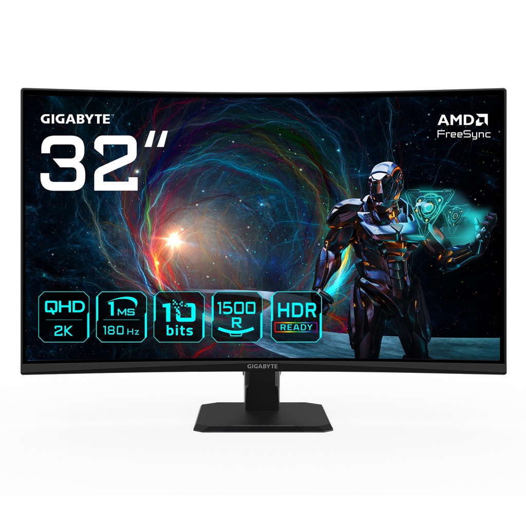 Gigabyte Gs32Qca VA Monitor 2? ? Flat Screen 80 cm Monitors