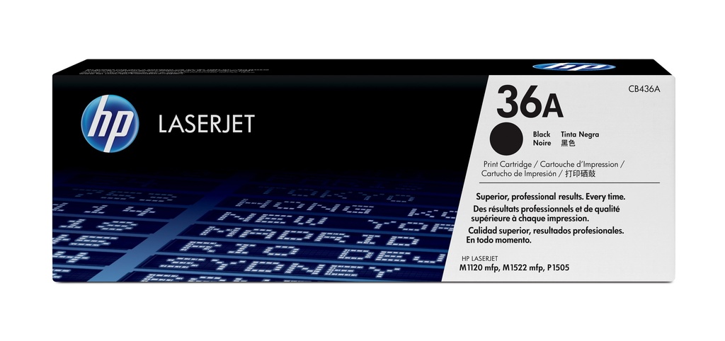 HP Toner CB 436 a Black 36 Original Toner Cartridge Toner Cartridges
