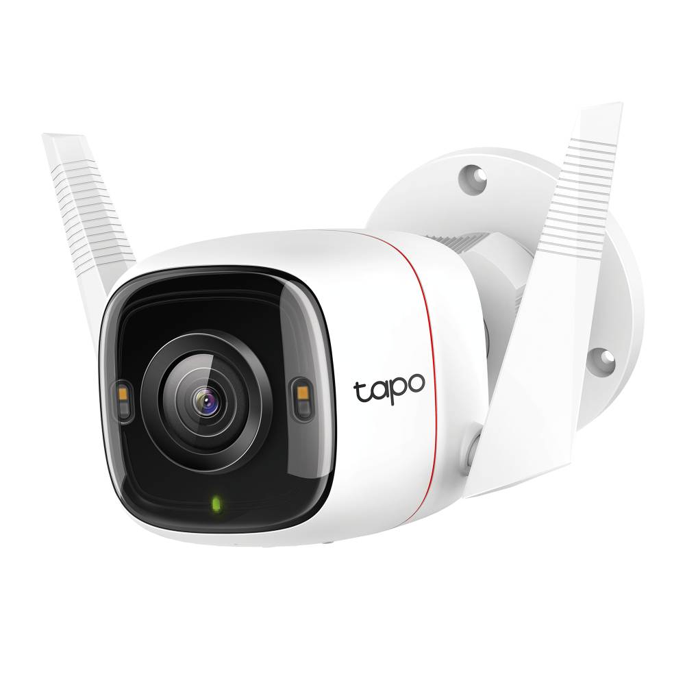 TP-LINK Tapo Outdoor Security Wi-Fi Camera IP security camera Indoor & outdoor Wireless Wall White Bullet Network Cameras