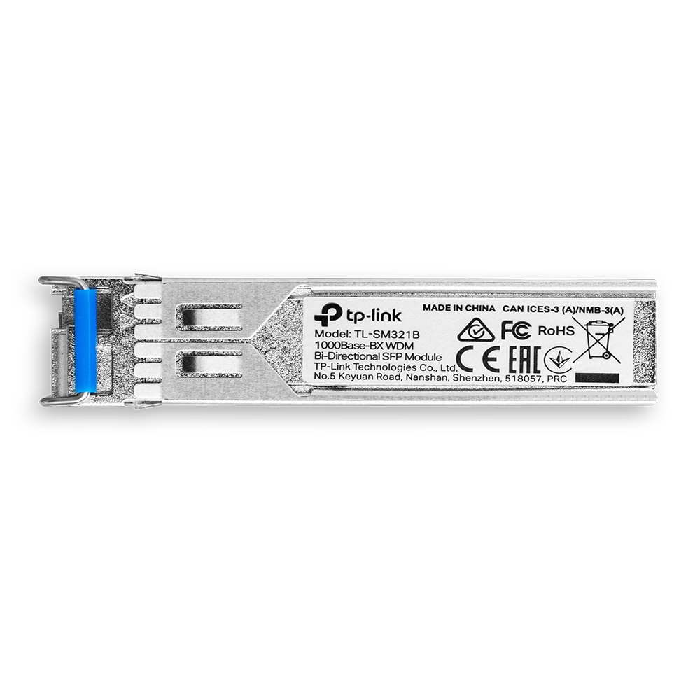 TP-LINK SM321B Single-Mode WDM Bi-Directional SFP Module Transceiver Fiber Optic Network Equipment