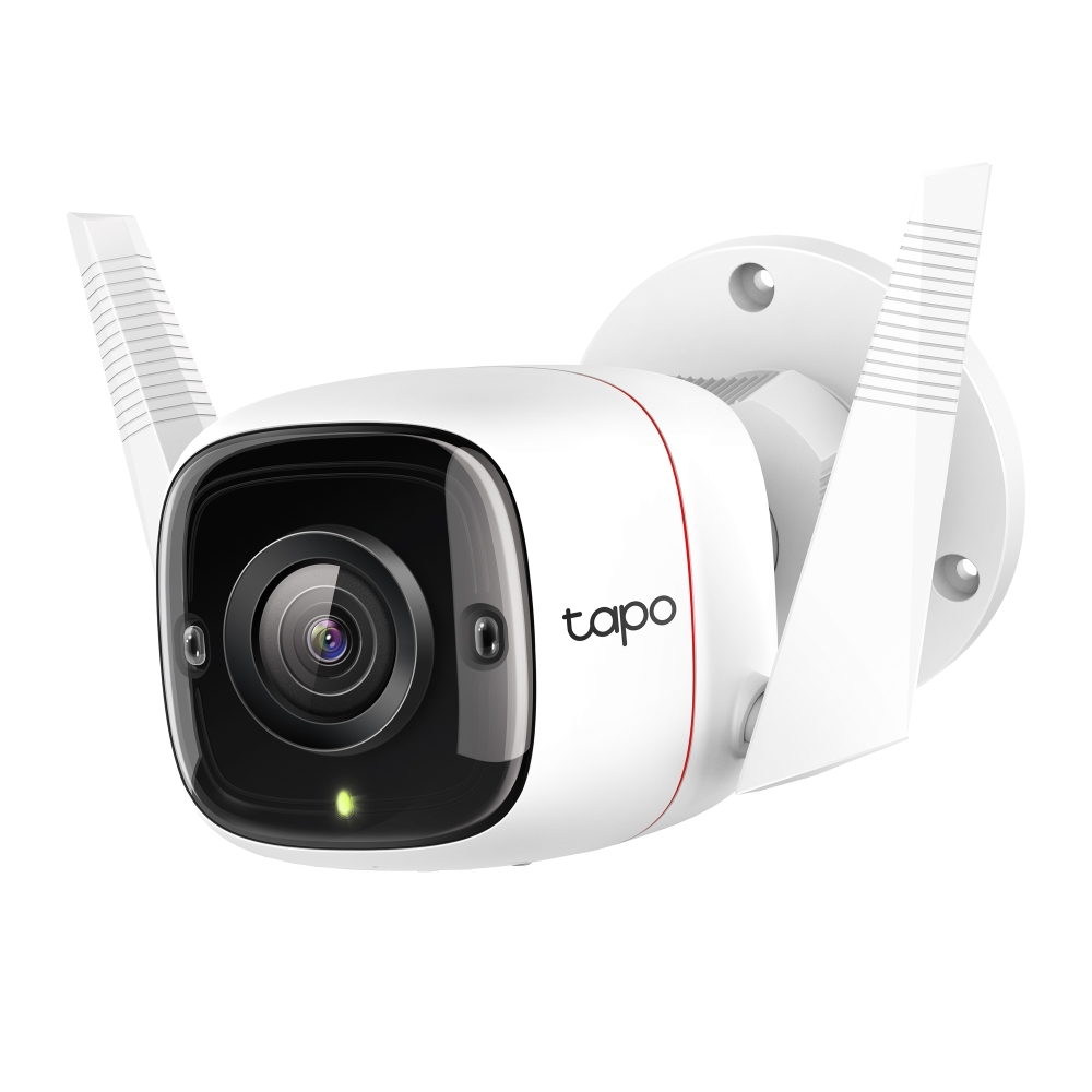 TP-LINK Tapo Outdoor Security Wi-Fi Camera IP security camera Outdoor Wired & Wireless Amazon Alexa & Google Assistant CE Ceiling/wall Network Cameras