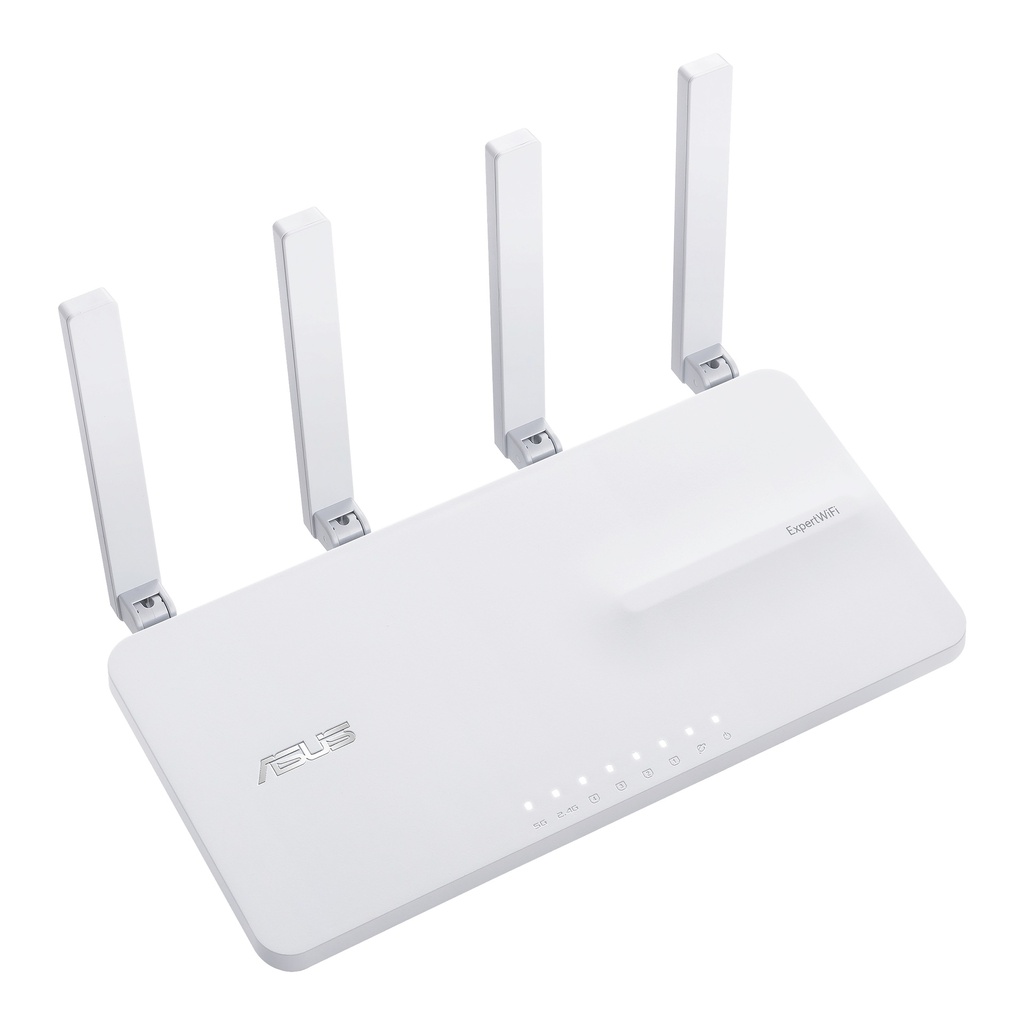 [16292856000] ASUS EBR63 Expert Wi-Fi Wi-Fi 6 (802.11ax) Dual-band (2.4 GHz 5 GHz) Ethernet LAN White Tabletop router Network Equipment