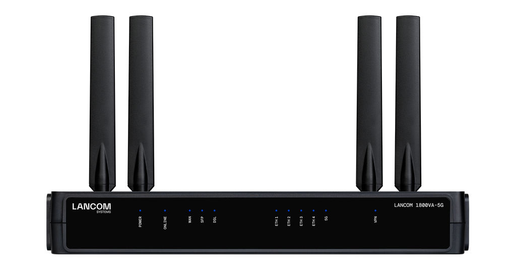 Lancom 1800VA-5G EU SD-WAN Gateway Gateway Fiber Optic Network Equipment