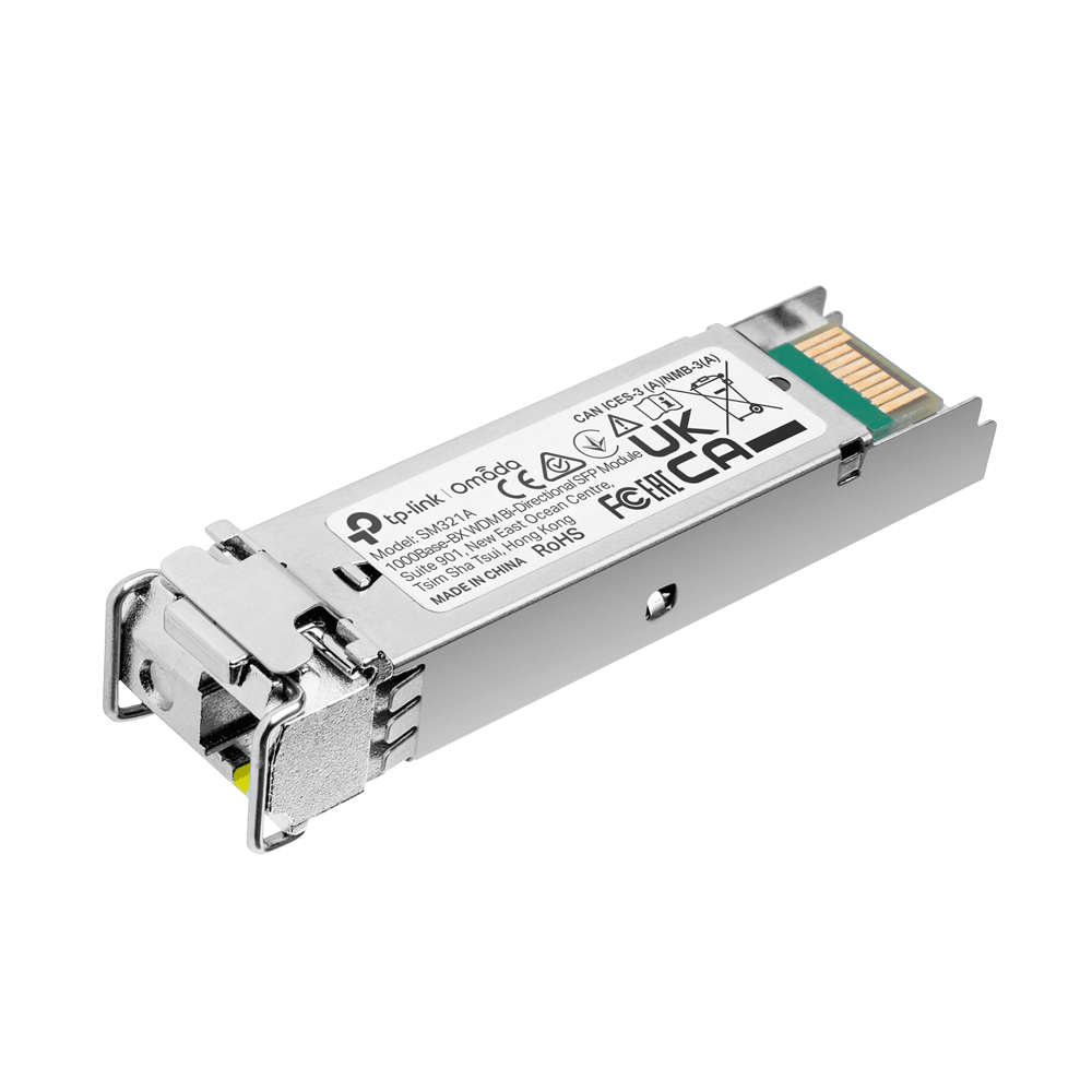 TP-LINK SM321A Single-Mode WDM Bi-Directional SFP Module Transceiver Fiber Optic Network Equipment