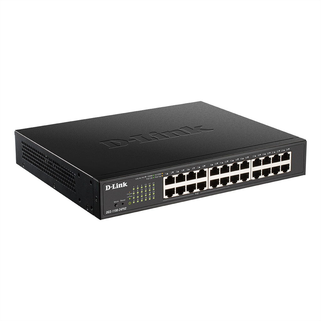 D-Link Switch DGS 1100 24PV2 E DGS110024PV2 DGS 1100 24PV2/E Switch 1 GBps Network Equipment
