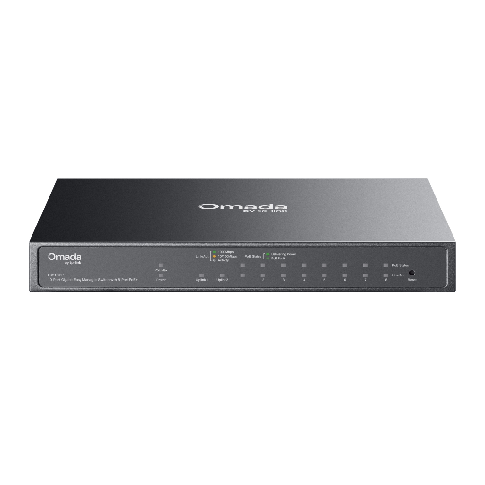 TP-LINK ES210GP Omada Switch Switch 1 GBps Network Equipment