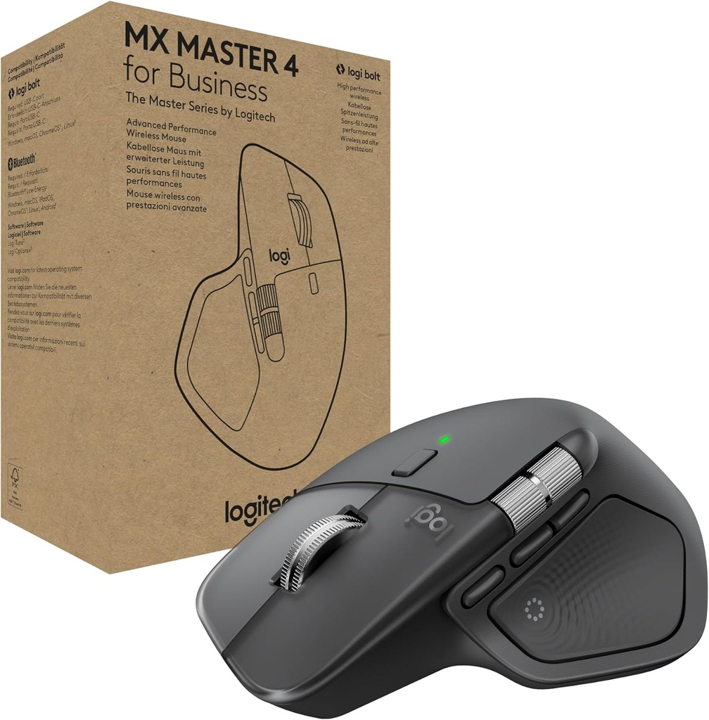 [21192975000] Logitech MX Master 4 for Business Mouse Laser Keyboards, Mice & Input Devices