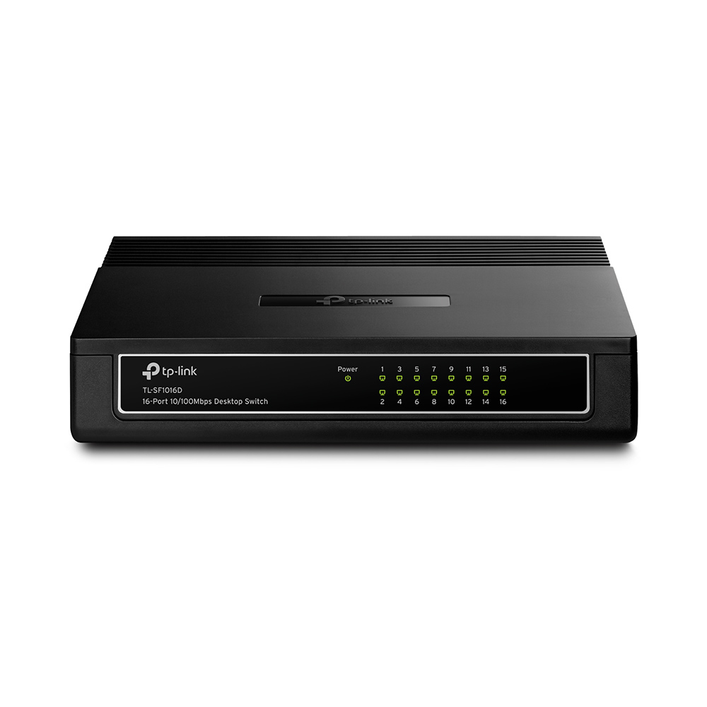 TP-LINK TL-SF1016D Fast Ethernet (10/100) Rack mounting Network Equipment