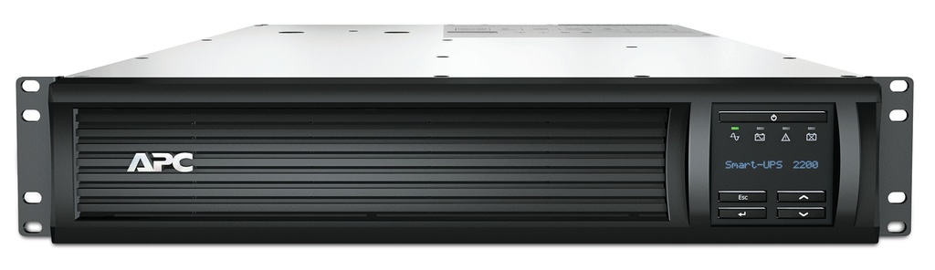 [6599150000] APC Smart-UPS SMT2200RMI2UC 8x C13 1x C19 USB Rackmount 2U SmartConnect 2200VA Line-Interactive 2.2 kVA 1980 W Sine 151 V 302 V Power Supplies