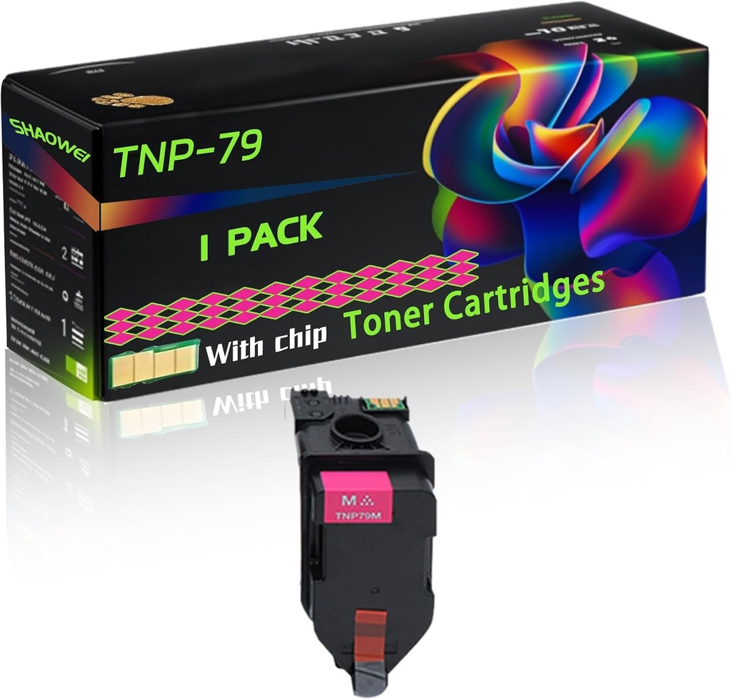Konica Minolta TNP-79M 9000 pages Magenta 1 PC(s Toner Cartridges
