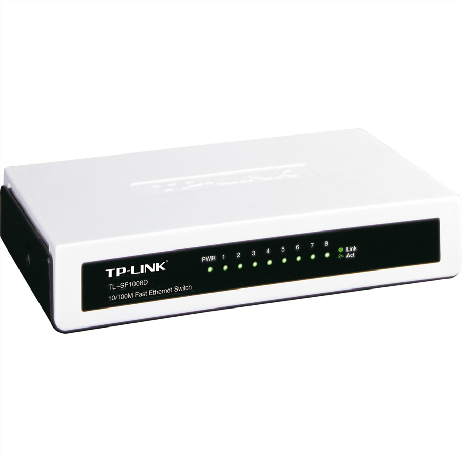 TP-LINK TL-SF 1008 D desk-top Switch Switch Copper Wire Network Equipment