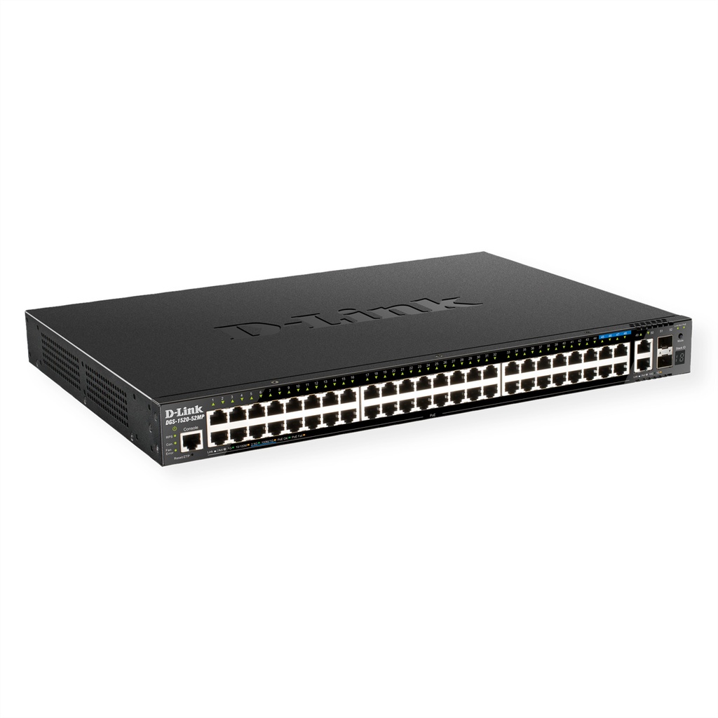 D-Link Switch DGS 1520 52MP E DGS152052MP DGS 1520 52MP/E Switch Fiber Optic Network Equipment