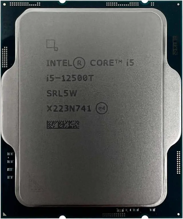 Intel Core i5-12500T Intel Core i5 LGA 1700 Tray Intel i5-12500T 64-bit CPUs