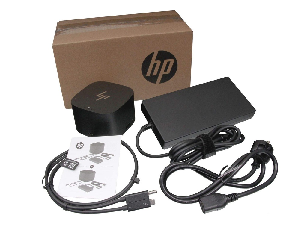 [13767434000] HP Thunderbolt Dock 280 W G4 w/Combo Cable Wired Thunderbolt 4 Black Kensington China Thailand Taiwan Business Laptop Accessories