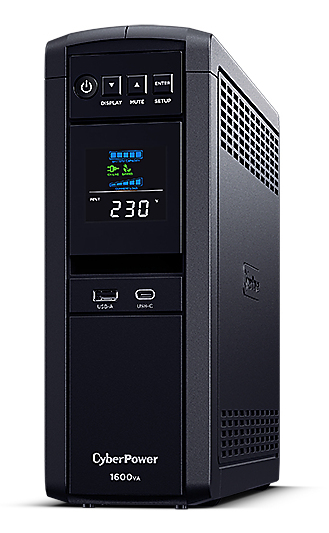 CyberPower Systems CP1600EPFCLCD Line-Interactive (Offline) UPS 1,600 W Power Supplies