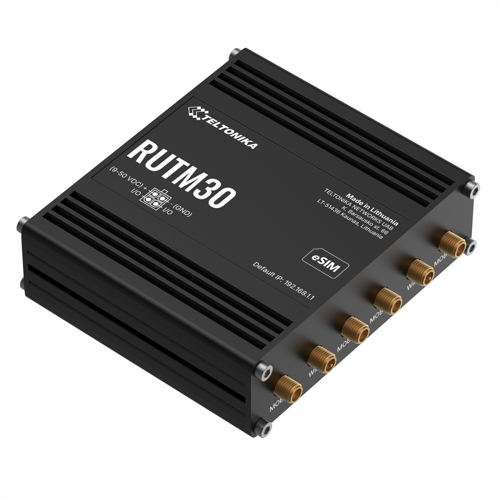 Teltonika · Router· RUTM30· Kompakter 5G Router Wi-Fi Network Equipment