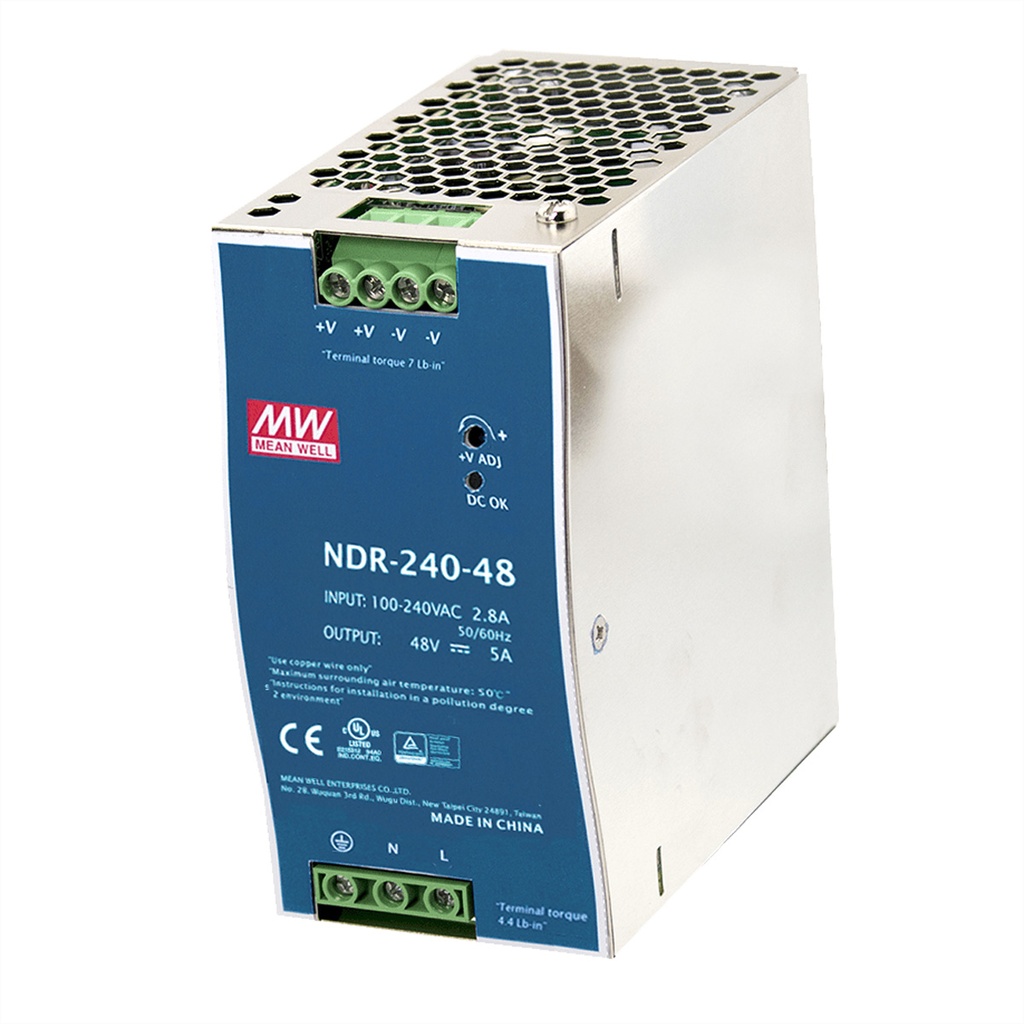 Planet Din-Rail Power Supply PWR 240 48 240 watts Power Supply 240 W Power Supplies